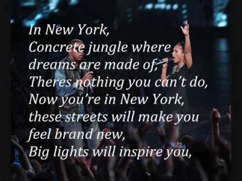 welcome to new york lyrics|new york lyrics alicia keys.
